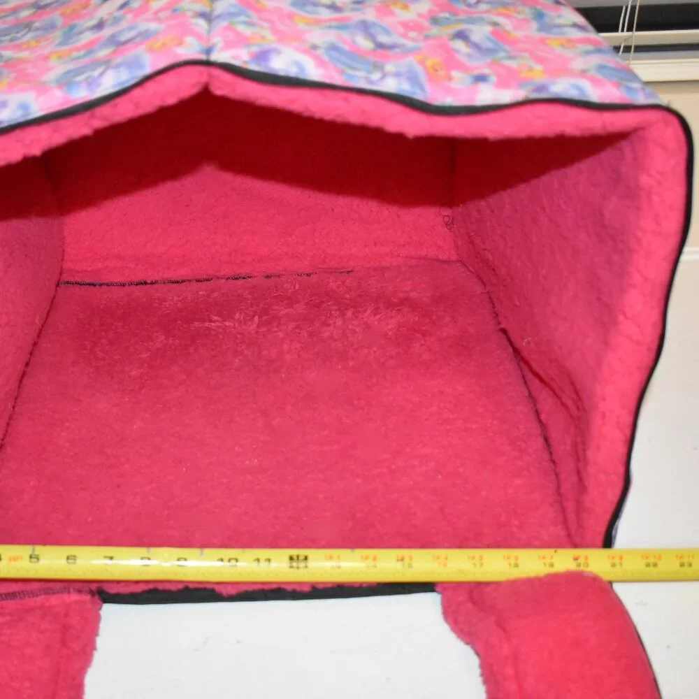 VINTAGE DISNEY CASTLE PRINCESS CINDERELLA PORTABLE FOLDABLE DOG CAT BED HOUSE